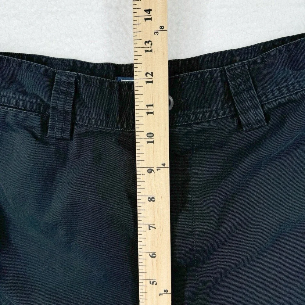 Polo Ralph Lauren Chino Shorts Mens 34 Black Cotton Twill Classic Fit Preppy